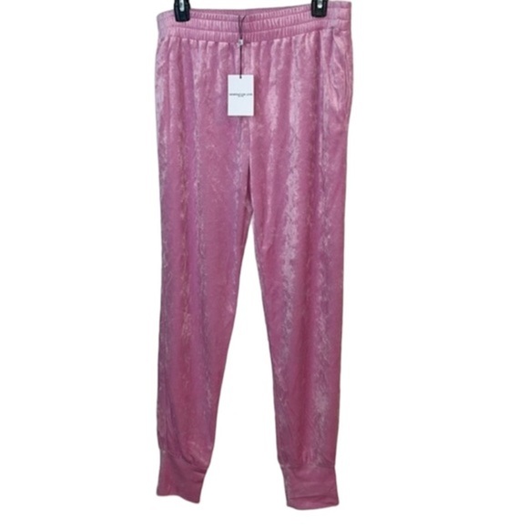 NWT Revolve Brand Generation Love Bubblegum Pink Ivy Joggers - Picture 2 of 13